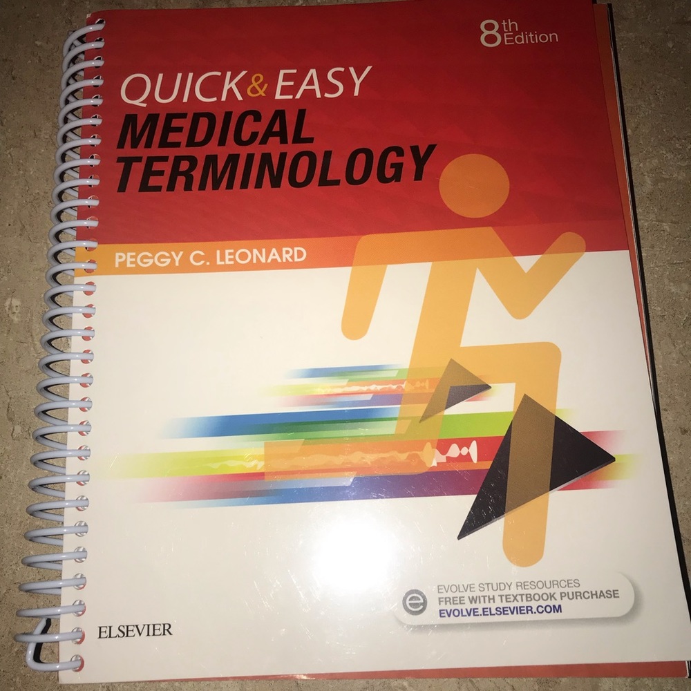 Pre nursing medical terminology book